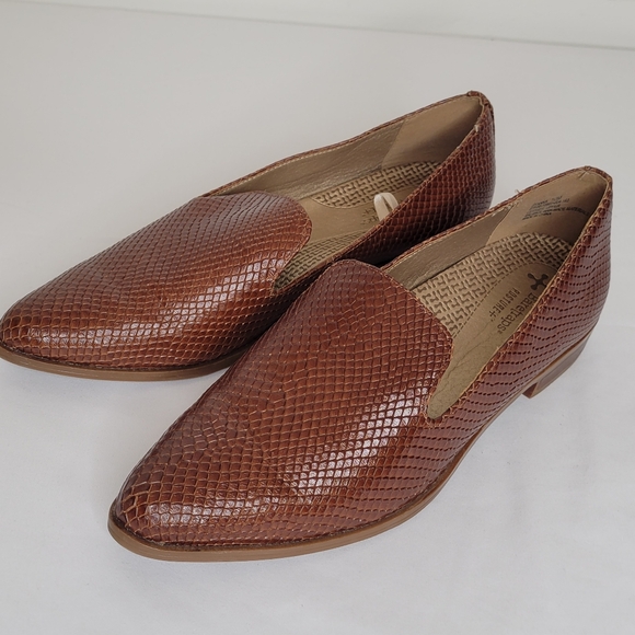 Baretraps Gyanna Leather Loafers Brown Womens Size 10 - Picture 3 of 14